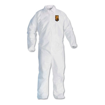 KleenGuard™ A40 Elastic-cuff And Ankles Coveralls, 4x-large, White, 25-carton freeshipping - TVN Wholesale